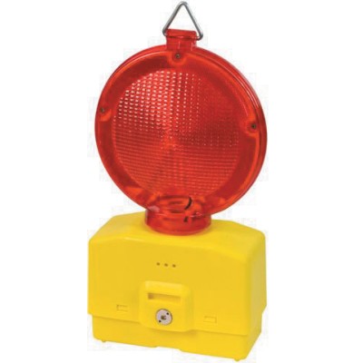 LAMPEGGIANTE P/CANTIERE LUCE ROSSA S/BATTERIA