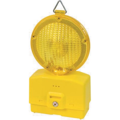 LAMPEGGIANTE P/CANTIERE LUCE GIALLA S/BATTERIA