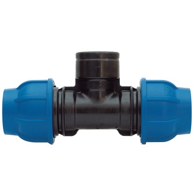 RACCORDO POLIPROP TEE F D 16 X 1/2 X 16 MM*