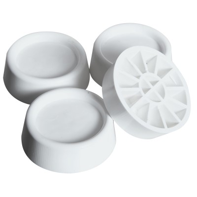 PIEDINI ANTIVIBRANTI P/LAVATRICE E ASCIUGATR. 4 PZ