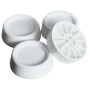 PIEDINI ANTIVIBRANTI P/LAVATRICE E ASCIUGATR. 4 PZ