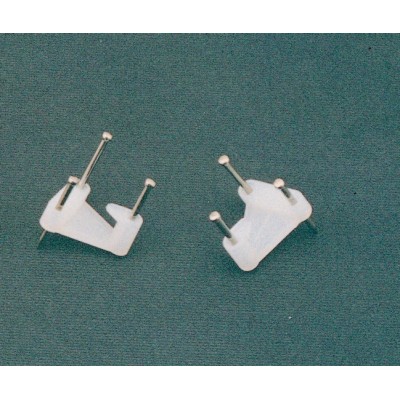 SC GANCIO P/QUADRO NYLON A 3 PUNTE 10 PZ*