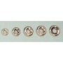 ORLI SOTTOVITE ACCIAIO NICHELATO 14 MM*