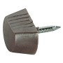 REGGIPIANO C/CHIODO FISSO PLASTICA MARRONE**