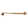 ASTA P/CAPPA 216 A PISTONE OTTONE LUCIDO 25 CM*