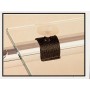 BL SUPPORTI C/VENTOSA P/TUBO NERO 4 PZ