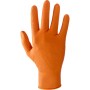 GUANTI NITRILE ARANCIONE CAT. III TG.  M  50 PZ
