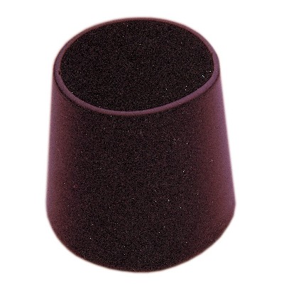 BL SOTTOSEDIA A GOCCIA NERO 10 MM 8 PZ*