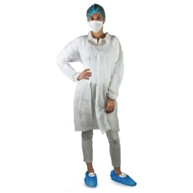 SET MONOUSO PER VISITATORE Set monouso per visitatore Bianco