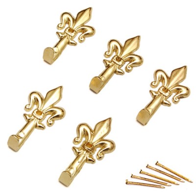 BL GANCIO P/QUADRO GIGLIO 47 MM ORO L N. 2 5 PZ*
