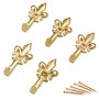 BL GANCIO P/QUADRO GIGLIO 47 MM ORO L N. 2 5 PZ*