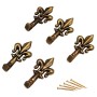 BL GANCIO P/QUADRO GIGLIO 36 MM BRON N. 1 5 PZ*