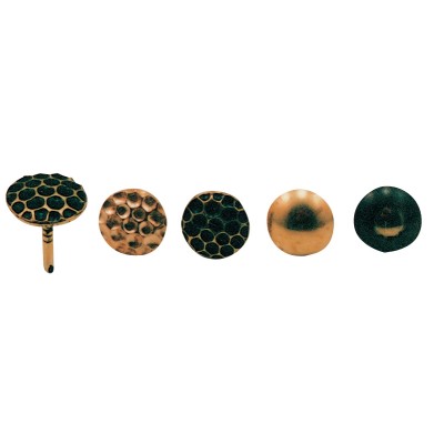 SC BULLETTA TAPPEZZIERE LISCIA BRON SFUM  9 MM 50 PZ