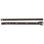 BL GUIDA P/CASSETTI 45 CM MARRONE 2 PZ