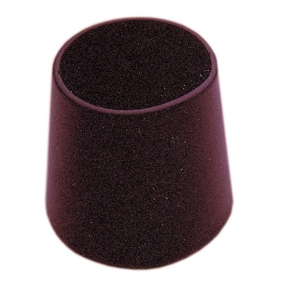 BL SOTTOSEDIA A GOCCIA NERO 12 MM 8 PZ*