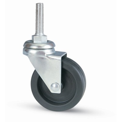 BL RUOTA GOMMA 220/B D.40 C/PERNO 2 PZ