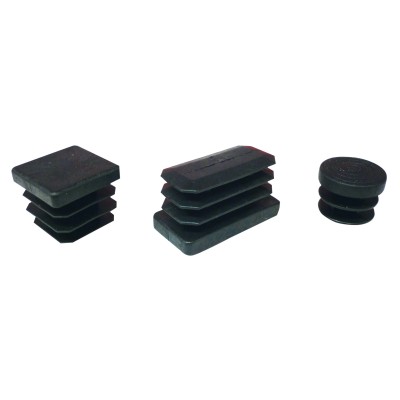 BL PUNTALE ALETTATO 20X20 MM NERO 8 PZ