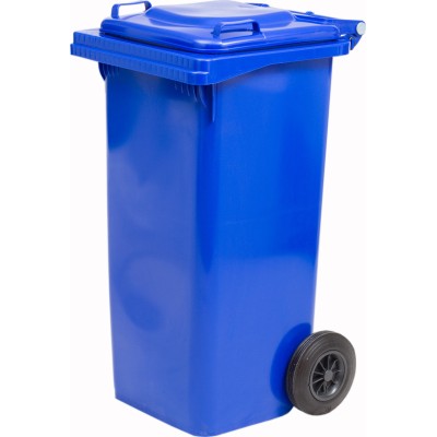 PATTUMIERA 120 L C/RUOTE BLU MP