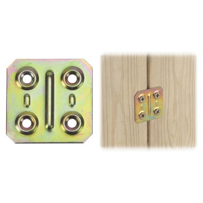 PIASTRA 160 DIRITTA ACCIAIO TROPIC 50X50 MM