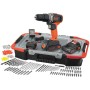 TRAPANO B+D 18VP 1,5AH BCD003BAST CON 2 BATTERIE