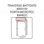 R TRAVERSO BATTENTE PORTA MICROTEC BIANCO 210X80