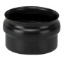 SCARICO CONDENSA CIECO P/STUFA PELLET D  8CM NERO OPACO
