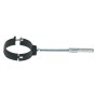 COLLARE P/TUBO STUFA A PELLET NERO SAT D  8 CM