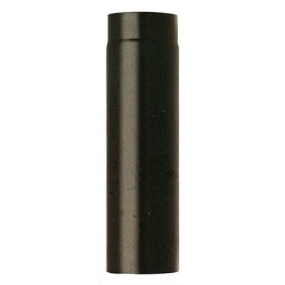 TUBO PLUS PORCELLANATO H  50 CM D 12 CM NERO OPACO