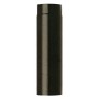 TUBO PLUS PORCELLANATO H  50 CM D 12 CM NERO OPACO