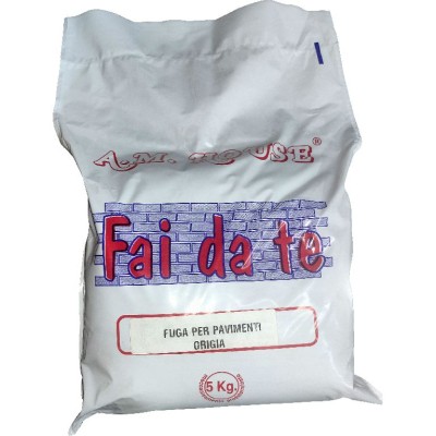 FUGA P/PAVIMENTI GRIGIO DA 5 KG