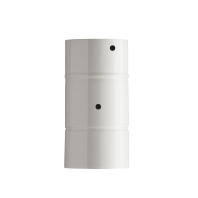 TUBO FORATO P/SERRANDE H 25 CM D 10 CM BIANC0