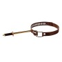 COLLARE P/TUBO DI STUFA D 8/14 CM MARRONE