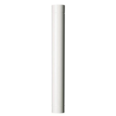 TUBO P/STUFA H 100 CM D 13 CM BIANCO