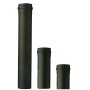 TUBO P/STUFA A PELLET H 100 CM D 12 CM NERO OPACO