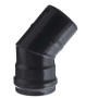 GOMITO P/STUFA A PELLET 45 ATTACCO MF D 12 CM