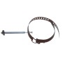 COLLARE P/TUBO DI STUFA D 8/14 CM NERO
