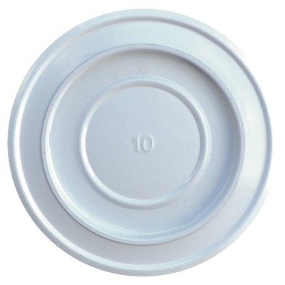 ROSONE P/TUBO DI STUFA D 16 CM BIANCO