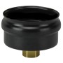 SCARICO CONDENSA C/MAN OTTON STUFA A PELLET D 8 CM NERO OPACO