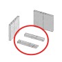 COPPIA REFRATTARIO DI BASE P/STUFA KIR