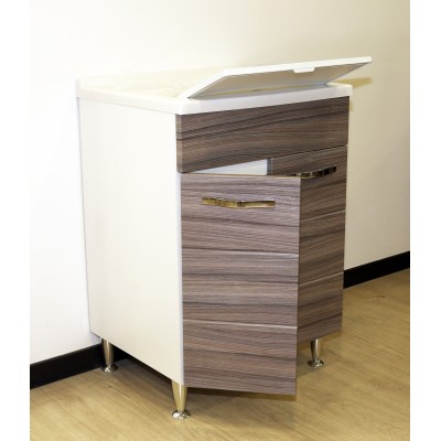 LAVATOIO ANTONELLA 60X50CM C/SIFONE PALISSANDRO