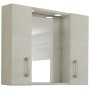 SPECCHIO DA BAGNO 960 A 2 ANTE ROVERE BIANCO