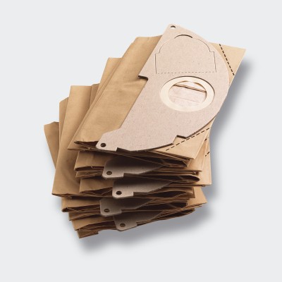 SACCHETTI FILTRO CARTA P/KARCHER MV2 DA 5 PZ