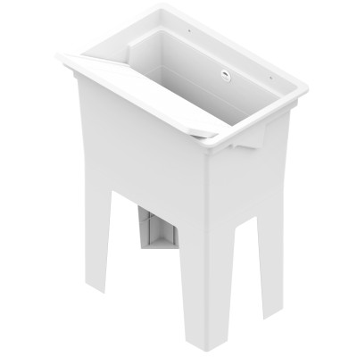 LAVATOIO RESINA MONOBLOCCO 59X41 CM