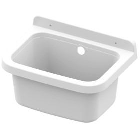 LAVATOIO RESINA A PARETE 39X39 CM C/SIFONE LAVATOIO RESINA A PARETE 39X39 CM C/SIFONE