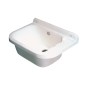 LAVATOIO RESINA A PARETE 50X35 CM C/SIFONE