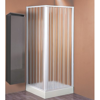 BOX DOCCIA A SOFFIETTO  80/60X 80/60 CM IN KIT