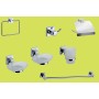 SERIE BAGNO GEO CROMO 7 PZ*