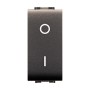 LIFE 4009 INTERRUTTORE BIPOLARE GRIGIO ANTRACITE