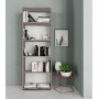 KIT LIBRERIA 4 RIPIANI 65X25XH183 CM ROVERE GRIGIO