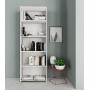 KIT LIBRERIA 4 RIPIANI 65X25XH183 CM BIANCO